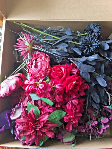 Floral foliage bundle deep - &,
