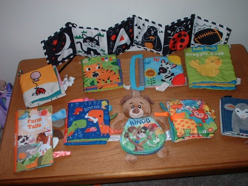 Cloth book bundle baby - book,