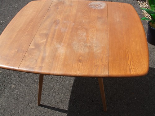 Vintage ercol dropleal table - ercol,