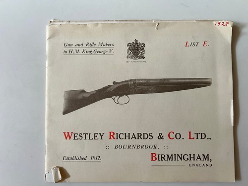 Westley richards ltd - &, ltd.