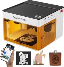 Used Atomstack P1 Mini Laser Engraving Machine, 5W Laser Cutter,110x 110mm area