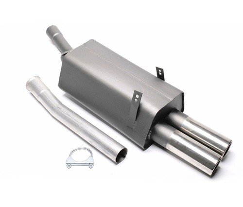 Sport exhaust 2x76mm for bmw - sport,