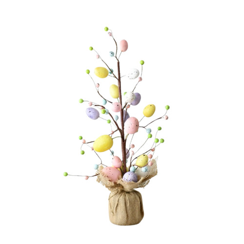 Pastel easter egg twig tree - pastel,