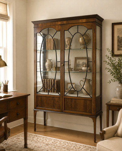 Antique edwardian display - edwardian,