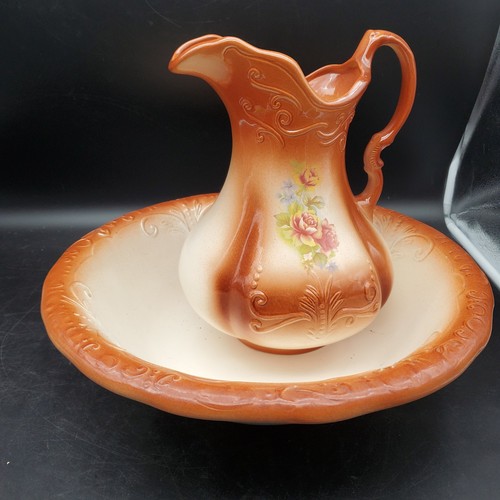 Ironstone england wash basin - ironstone,