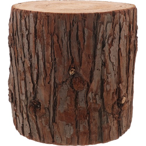 Wooden pillar candle - candle, stands