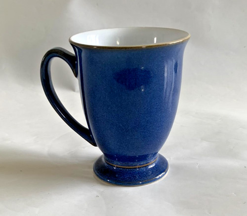 Denby imperial blue - denby, footed
