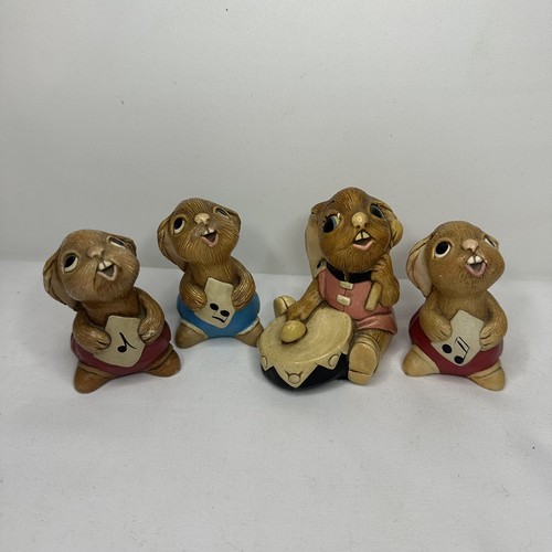 Pendelfin rabbits stoneware - stoneware, 4