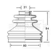 BORG & BECK BCB2598 Drive
