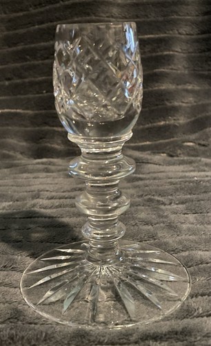 Vintage crystal candlestick - vintage,