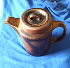 Arabia Finland-Vintage 'Ruska' Coffee Pot And Lid