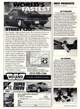 1994 Weiand Print Ad, Fastest