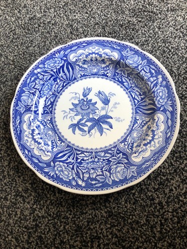 Spode plate the blue - the,