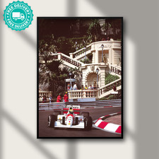 Ayrton Senna Poster, Formula 1