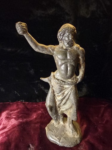 Antique neptune figurine - neptune, solid
