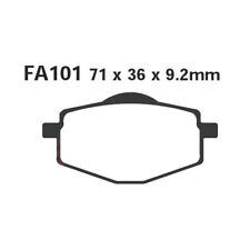 PAIR OF PADS EBC FA101TT FOR