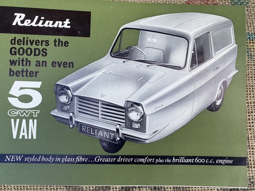 Reliant regal 5cwt - reliant,
