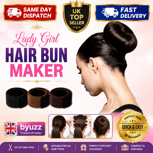 Hair bun maker - hair,