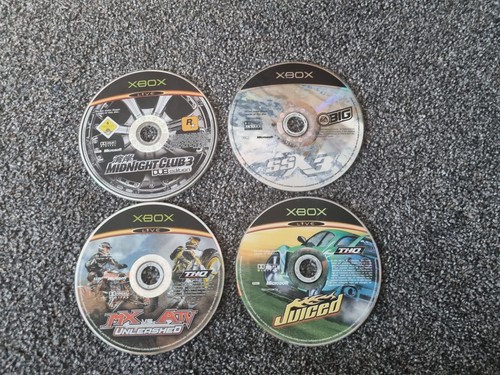 Xbox original games disc - 4x,