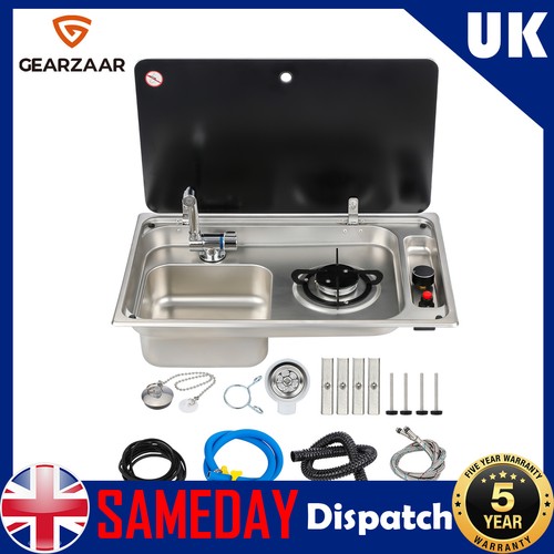Campervan sink cooker hob - sink,
