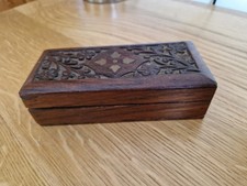 Vintage Y2K Dark Small Carved