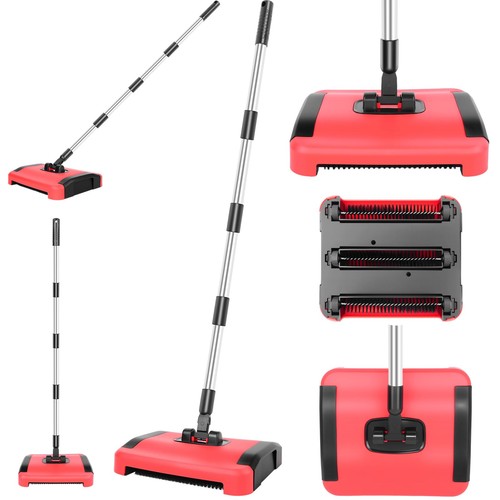 Carpet floor sweeper - floor, manual