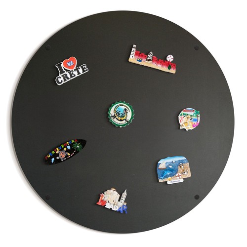 Round black magnetic - magnetic, board