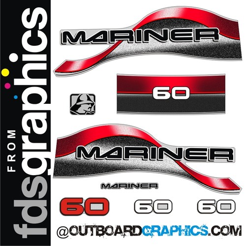 Mariner 60hp stroke split - 60hp, 2