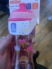 Nuby Super Slurp Tritan Cup 360ml Toddler Beaker 18m+ Leak Proof BPA Free