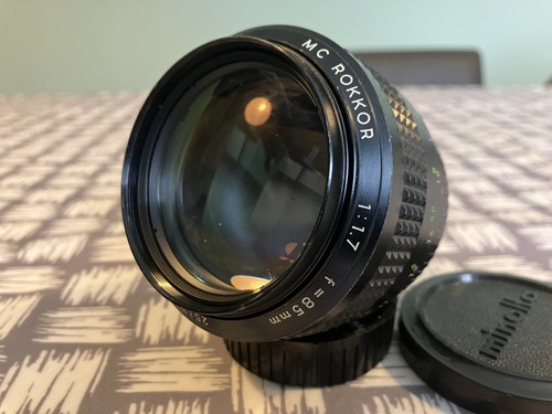 Minolta 85mm rokkor - 85mm, mc
