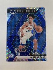 Jared McCain 2024-25 Mosaic - City Edition Choice Blue Rookie RC /45 76ers