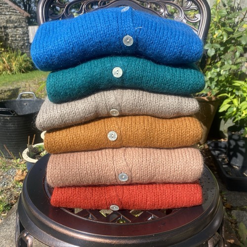 Cardigan soft wool mohair - cardigan,