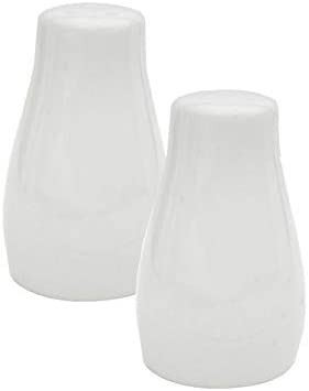 Porcelain salt and pepper - porcelain,