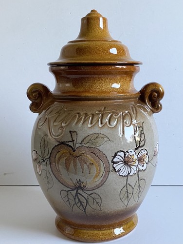 Rumpot jar large - jar, brown