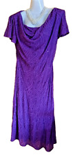 Purple Inspiration Beaded Dress Size 12 Mother of the Bride Races