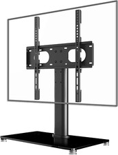 Suptek Universal TV Stands, Table Top TV Stand, Pedestal TV Stand for Most 17"-5