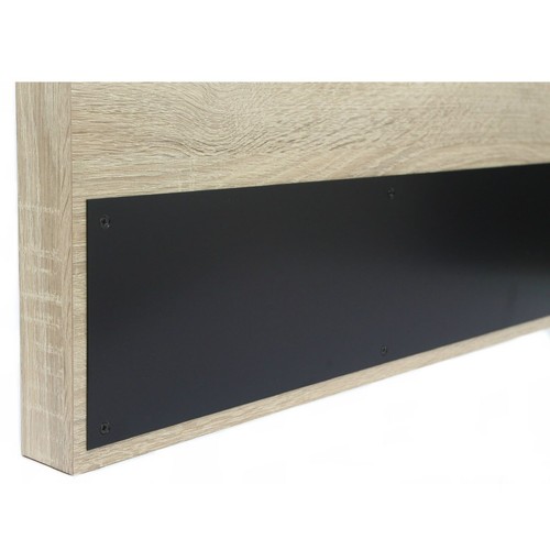 Gloss black white aluminium - gloss,