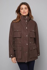 Wallis Brown Coat Womens Daywear Jackets & Coats