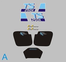 Suzuki TS250X A ,B, C, D, E, F or G Decal Kit