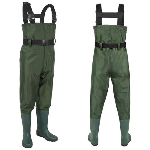 Fishing chest waders with belt - fishing,