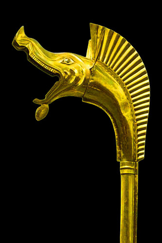 Carnyx tintignac celtic war - carnyx, of