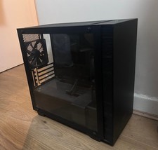 NZXT H400 Micro-ATX PC Case Black 3x Fans Used - Read Description
