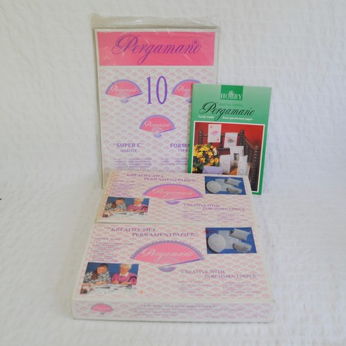 Vintage pergamano parchment - vintage,