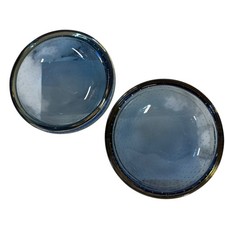 Pair Whitefriars Blue glass