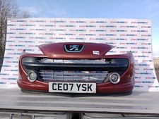 PEUGEOT 207 CONVERTIBLE 2DR MK1 PH1 2007 RED KHS  FRONT BUMPER MARKS