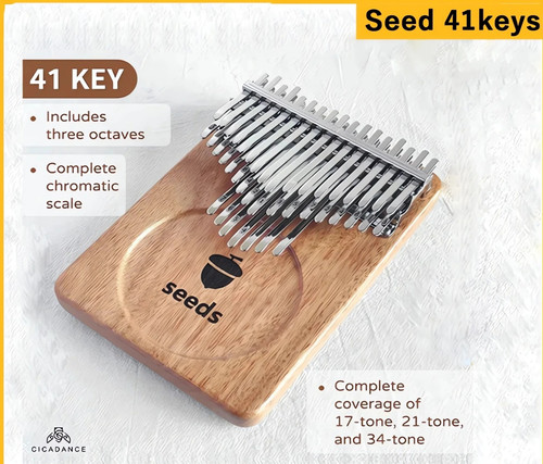 Seeds chromatic kalimba - kalimba, 41