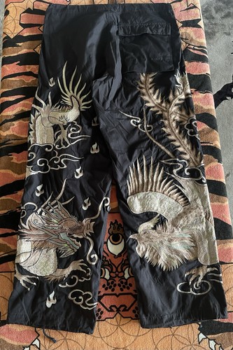 Maharishi black embroidered - maharishi,