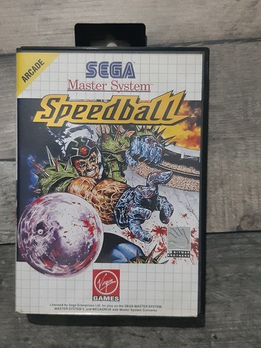 Sega master system speedball - system,