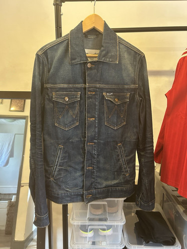 Wrangler 1947 men blue - blue, denim