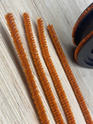 Chenille wire stem 4of - , 25cm